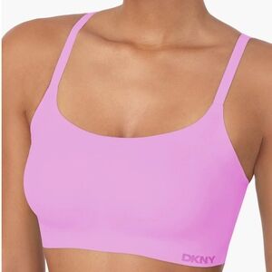 DKNY New Women's Vibrant Pink Seamless Bralette